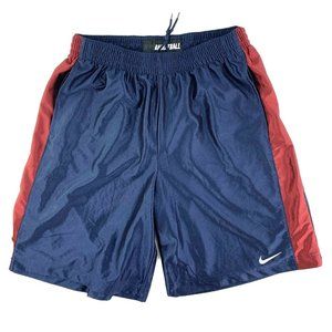 Nike Men’s Basketball Shorts Navy Blue/ Crimson XL